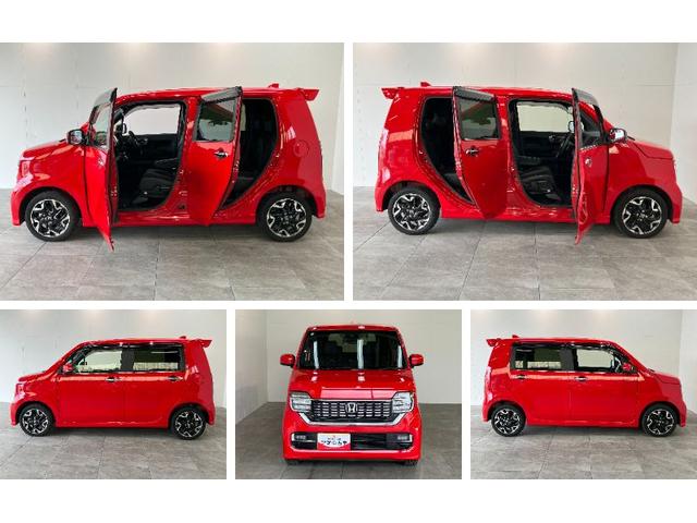 Ｎ−ＷＧＮカスタムＬターボホンダセンシング　４ＷＤ　フルセグナビ　バックカメラ追突被害軽減ブレーキ　コーナーセンサー　ＬＥＤ　スマートキー　クルーズコントロール　前席シートヒーター　フルセグナビ　ＤＶＤ　Ｂｌｕｅｔｏｏｔｈ　ＵＳＢ　バックカメラ　前後ドラレコ（滋賀県）の中古車