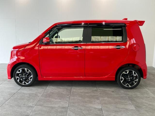 Ｎ−ＷＧＮカスタムＬターボホンダセンシング　４ＷＤ　フルセグナビ　バックカメラ追突被害軽減ブレーキ　コーナーセンサー　ＬＥＤ　スマートキー　クルーズコントロール　前席シートヒーター　フルセグナビ　ＤＶＤ　Ｂｌｕｅｔｏｏｔｈ　ＵＳＢ　バックカメラ　前後ドラレコ（滋賀県）の中古車