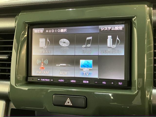 ハスラーＪスタイル　ワンセグナビ　バックカメラ　走行５万８千キロ台追突被害軽減ブレーキ　ＨＩＤライト　スマートキー　前席シートヒーター　ワンセグナビ　バックカメラ（滋賀県）の中古車