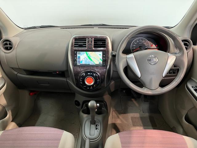マーチボレロ　走行２万２千キロ台　フルセグナビ　車検整備付スマートキー　オートエアコン　フルセグナビ　Ｂｌｕｅｔｏｏｔｈ　ＡＵＸ端子　ＥＴＣ車載器（滋賀県）の中古車