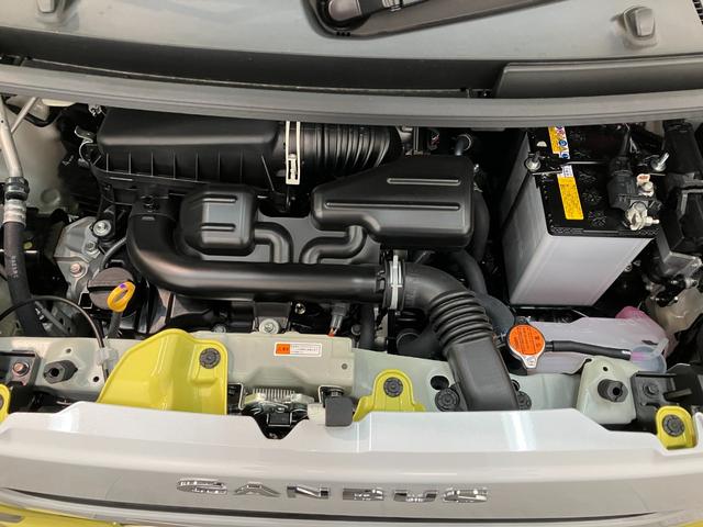 ムーヴキャンバスストライプスＧ　届出済未使用車　両側電動スライドドア追突被害軽減ブレーキ　スマアシ　コーナーセンサー　ＬＥＤ　スマートキー　両側電動スライドドア　前席シートヒーター　ベンチシート　オートエアコン　ナビ取付時用バックカメラ（滋賀県）の中古車