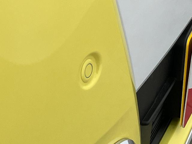 ムーヴキャンバスストライプスＧ　届出済未使用車　両側電動スライドドア追突被害軽減ブレーキ　スマアシ　コーナーセンサー　ＬＥＤ　スマートキー　両側電動スライドドア　前席シートヒーター　ベンチシート　オートエアコン　ナビ取付時用バックカメラ（滋賀県）の中古車