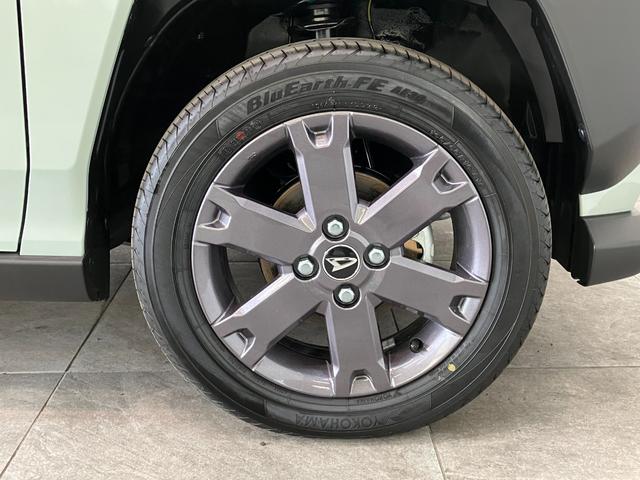 タフトＧ　ダーククロムベンチャー　届出済未使用車　シートヒーター衝突被害軽減ブレーキ　コーナーセンサー　バックカメラ（ナビ装着時用）　前席シートヒーター　電動パーキングブレーキ　ＬＥＤヘッドライト　オートライト　オートエアコン　スマートキー　エコアイドル（滋賀県）の中古車