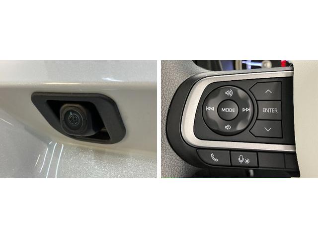 ムーヴキャンバスストライプスＧ　届出済未使用車　両側電動スライドドア追突被害軽減ブレーキ　スマアシ　コーナーセンサー　ＬＥＤ　スマートキー　両側電動スライドドア　前席シートヒーター　オートエアコン　ナビ取付時用バックカメラ（滋賀県）の中古車