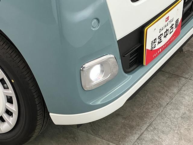 ムーヴキャンバスストライプスＧ　届出済未使用車　両側電動スライドドア追突被害軽減ブレーキ　スマアシ　コーナーセンサー　ＬＥＤ　スマートキー　両側電動スライドドア　前席シートヒーター　オートエアコン　ナビ取付時用バックカメラ（滋賀県）の中古車