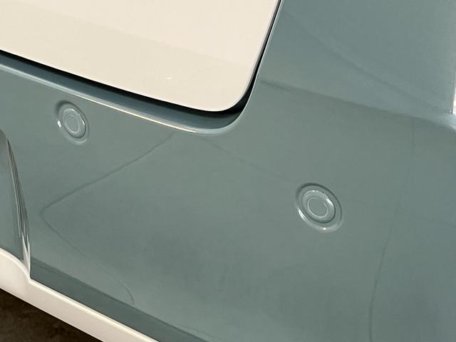 ムーヴキャンバスストライプスＧ　届出済未使用車　両側電動スライドドア追突被害軽減ブレーキ　スマアシ　コーナーセンサー　ＬＥＤ　スマートキー　両側電動スライドドア　前席シートヒーター　オートエアコン　ナビ取付時用バックカメラ（滋賀県）の中古車