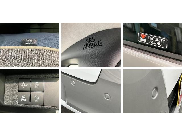 ムーヴキャンバスストライプスＧ　届出済未使用車　両側電動スライドドア追突被害軽減ブレーキ　スマアシ　コーナーセンサー　ＬＥＤ　スマートキー　両側電動スライドドア　前席シートヒーター　オートエアコン　ナビ取付時用バックカメラ（滋賀県）の中古車