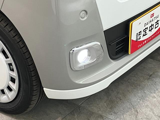 ムーヴキャンバスストライプスＧ　届出済未使用車　両側電動スライドドア追突被害軽減ブレーキ　スマアシ　コーナーセンサー　ＬＥＤ　スマートキー　両側電動スライドドア　前席シートヒーター　オートエアコン　ナビ取付時用バックカメラ（滋賀県）の中古車