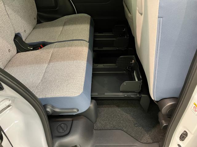 ムーヴキャンバスストライプスＧ　届出済未使用車　両側電動スライドドア追突被害軽減ブレーキ　スマアシ　コーナーセンサー　ＬＥＤ　スマートキー　両側電動スライドドア　前席シートヒーター　オートエアコン　ナビ取付時用バックカメラ（滋賀県）の中古車