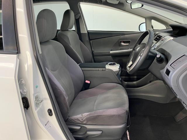 プリウスアルファＳ　フルセグナビ　バックカメラ　前後ドラレコ　車検整備付フルセグナビ　Ｂｌｕｅｔｏｏｔｈ　ＤＶＤ再生　バックカメラ　前後ドライブレコーダー　ＥＴＣ車載器オートライト　オートエアコン　スマートキー　電動格納式ドアミラー　車検整備付（滋賀県）の中古車