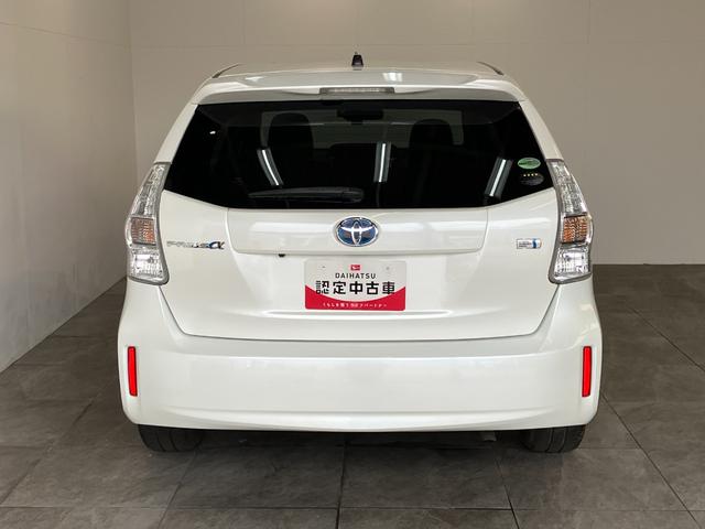 プリウスアルファＳ　フルセグナビ　バックカメラ　前後ドラレコ　車検整備付フルセグナビ　Ｂｌｕｅｔｏｏｔｈ　ＤＶＤ再生　バックカメラ　前後ドライブレコーダー　ＥＴＣ車載器オートライト　オートエアコン　スマートキー　電動格納式ドアミラー　車検整備付（滋賀県）の中古車