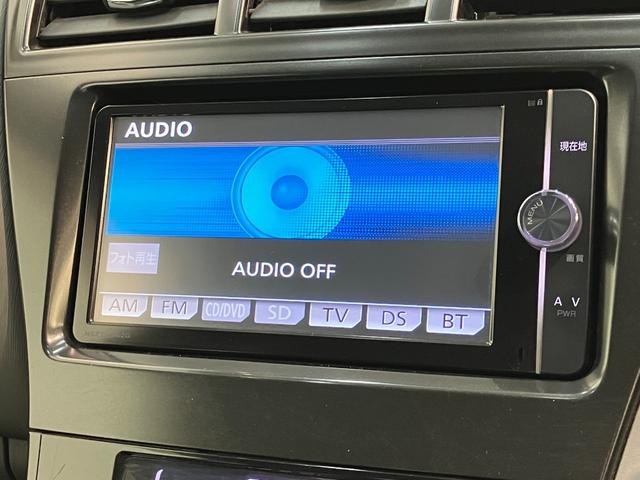 プリウスアルファＳ　フルセグナビ　バックカメラ　前後ドラレコ　車検整備付フルセグナビ　Ｂｌｕｅｔｏｏｔｈ　ＤＶＤ再生　バックカメラ　前後ドライブレコーダー　ＥＴＣ車載器オートライト　オートエアコン　スマートキー　電動格納式ドアミラー　車検整備付（滋賀県）の中古車