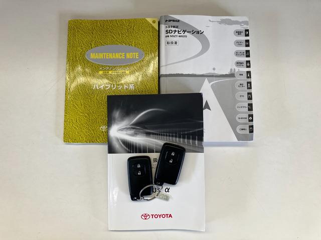 プリウスアルファＳ　フルセグナビ　バックカメラ　前後ドラレコ　車検整備付フルセグナビ　Ｂｌｕｅｔｏｏｔｈ　ＤＶＤ再生　バックカメラ　前後ドライブレコーダー　ＥＴＣ車載器オートライト　オートエアコン　スマートキー　電動格納式ドアミラー　車検整備付（滋賀県）の中古車
