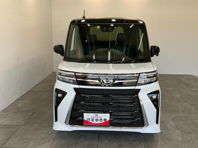 タントカスタムＲＳ　９型ディスプレイオーディオ　パノラマカメラ追突被害軽減ブレーキ　コーナーセンサー　ＬＥＤ　前席シートヒーター　レーダークルーズコントロール　両側電動スライドドア　９インチディスプレイオーディオ　Ｂｌｕｅｔｏｏｔｈ　ＵＳＢ　パノラマカメラ（滋賀県）の中古車