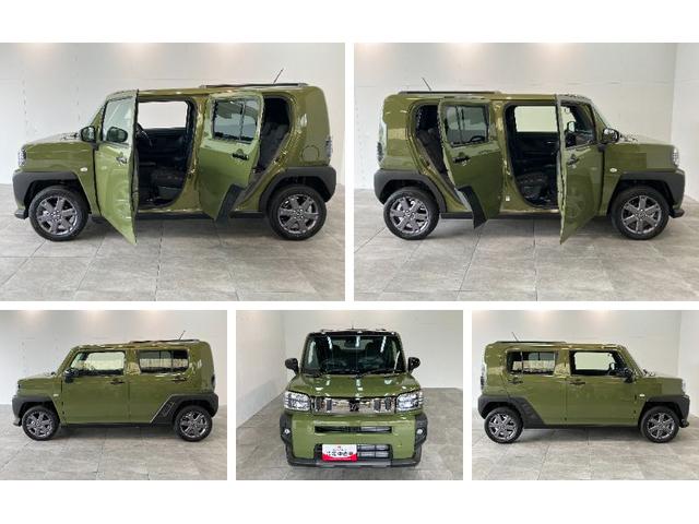 タフトＧダーククロムベンチャー　届出済未使用車　前席シートヒーター追突被害軽減ブレーキ　スマアシ　コーナーセンサー　ＬＥＤ　スマートキー　前席シートヒーター　ナビ取付時用バックカメラ（滋賀県）の中古車