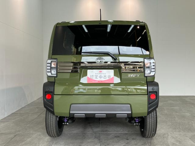 タフトＧダーククロムベンチャー　届出済未使用車　前席シートヒーター追突被害軽減ブレーキ　スマアシ　コーナーセンサー　ＬＥＤ　スマートキー　前席シートヒーター　ナビ取付時用バックカメラ（滋賀県）の中古車