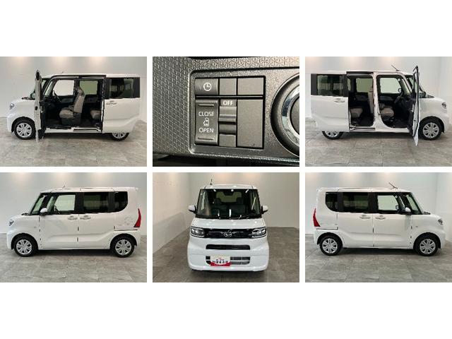 タントＸ　左側電動スライドドア　前席シートヒーター　届出済未使用車衝突被害軽減ブレーキ　コーナーセンサー　バックカメラ（ナビ装着時用）　左側電動スライドドア　前席シートヒーター　電動パーキングブレーキ　ＬＥＤ　オートライト　オートエアコン　スマートキー　エコアイドル（滋賀県）の中古車