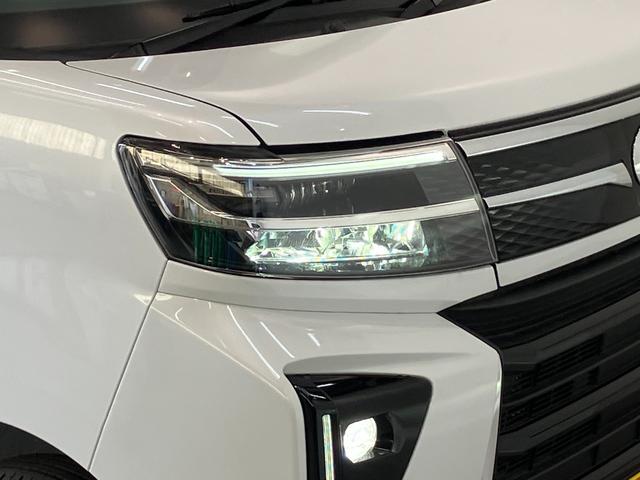 タントカスタムＸ　届出済未使用車　両側電動スライドドア追突被害軽減ブレーキ　スマアシ　コーナーセンサー　ＬＥＤ　スマートキー　両側電動スライドドア　前席シートヒーター　オートエアコン　ナビ取付時用バックカメラ（滋賀県）の中古車