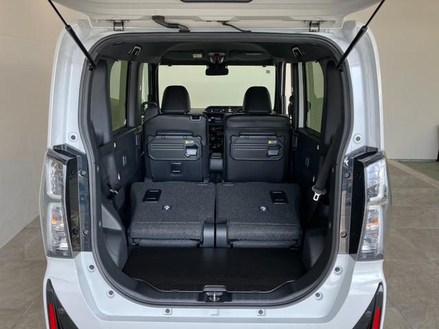 タントカスタムＸ　届出済未使用車　両側電動スライドドア追突被害軽減ブレーキ　スマアシ　コーナーセンサー　ＬＥＤ　スマートキー　両側電動スライドドア　前席シートヒーター　オートエアコン　ナビ取付時用バックカメラ（滋賀県）の中古車