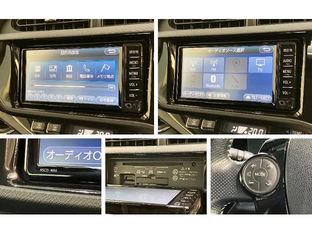 アクアＧ　Ｇ’ｓ　ナビ　ワンセグ　バックカメラ　車検整備付追突被害軽減ブレーキ　トヨタセーフティセンス　ＬＥＤ　キーレス　クルーズコントロール　ワンセグナビ　Ｂｌｕｅｔｏｏｔｈ　バックカメラ　前後ドラレコ（滋賀県）の中古車