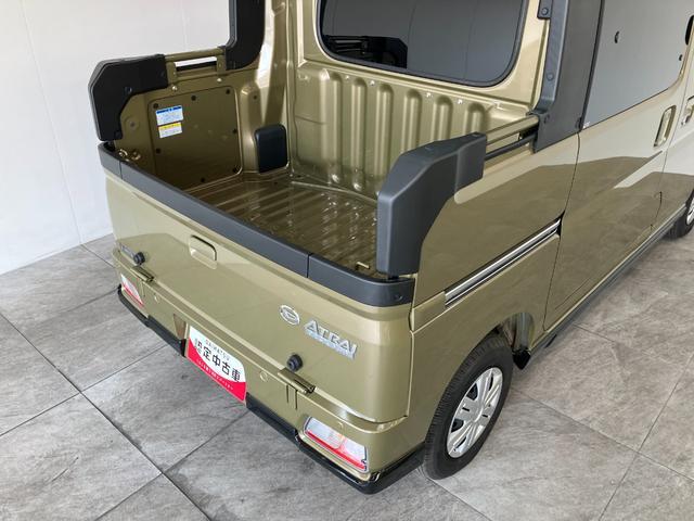 アトレーデッキバン　４ＷＤ　ＣＶＴ　両側電動スライドドア　車検整備付衝突被害軽減ブレーキ　コーナーセンサー　電子制御式４ＷＤ　ＣＶＴ　両側電動スライドドア　クルーズコントロール　ＬＥＤヘッドライト　オートライト　オートエアコン　スマートキー　エコアイドル　車検整備付（滋賀県）の中古車