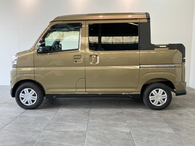 アトレーデッキバン　４ＷＤ　ＣＶＴ　両側電動スライドドア　車検整備付衝突被害軽減ブレーキ　コーナーセンサー　電子制御式４ＷＤ　ＣＶＴ　両側電動スライドドア　クルーズコントロール　ＬＥＤヘッドライト　オートライト　オートエアコン　スマートキー　エコアイドル　車検整備付（滋賀県）の中古車