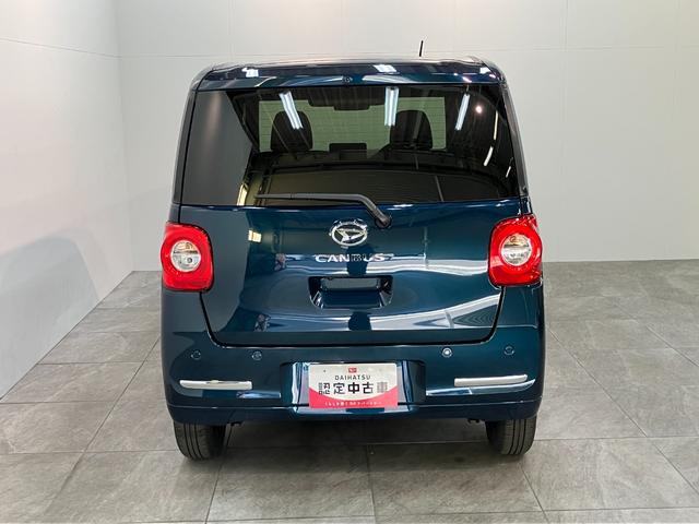 ムーヴキャンバスセオリーＧ　届出済未使用車　両側電動スライドドア追突被害軽減ブレーキ　スマアシ　コーナーセンサー　ＬＥＤ　スマートキー　両側電動スライドドア　前席シートヒーター　オートエアコン　ナビ取付時用バックカメラ（滋賀県）の中古車