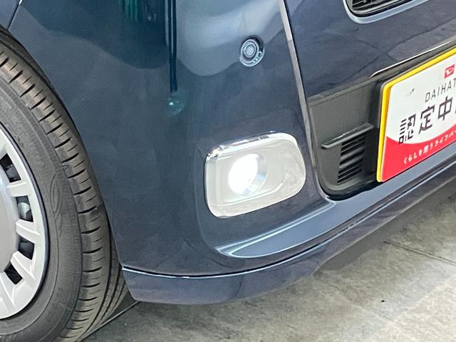 ムーヴキャンバスセオリーＧ　届出済未使用車　両側電動スライドドア追突被害軽減ブレーキ　スマアシ　コーナーセンサー　ＬＥＤ　スマートキー　両側電動スライドドア　前席シートヒーター　オートエアコン　ナビ取付時用バックカメラ（滋賀県）の中古車