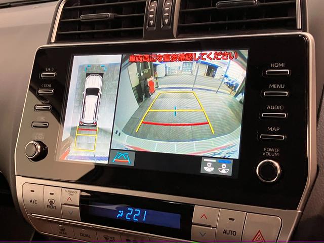 ランドクルーザープラドＴＸ　ディーゼル車　ナビ　パノラマカメラ　レーダークルコン追突被害軽減ブレーキ　ＴＳＳ　４ＷＤ　デフロック　ＭＯＮＳＴＡタイヤ　レーダークルーズコントロール　ナビ　Ｂｌｕｅｔｏｏｔｈ　ＵＳＢ　パノラマカメラ　ドラレコ　ＥＴＣ２．０　サンルーフ（滋賀県）の中古車