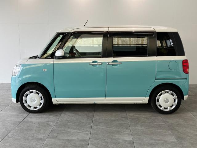 ムーヴキャンバスＸリミテッド　ＳＡ２　８型ナビ　パノラマカメラ　ドラレコ追突被害軽減ブレーキ　スマアシ２　スマートキー　両側電動スライドドア　８インチフルセグナビ　ＤＶＤ　Ｂｌｕｅｔｏｏｔｈ　ＵＳＢ　パノラマカメラ　ナビ連動ドラレコ　ＥＴＣ車載器（滋賀県）の中古車