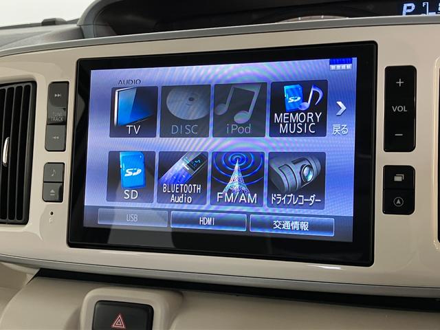 ムーヴキャンバスＸリミテッド　ＳＡ２　８型ナビ　パノラマカメラ　ドラレコ追突被害軽減ブレーキ　スマアシ２　スマートキー　両側電動スライドドア　８インチフルセグナビ　ＤＶＤ　Ｂｌｕｅｔｏｏｔｈ　ＵＳＢ　パノラマカメラ　ナビ連動ドラレコ　ＥＴＣ車載器（滋賀県）の中古車