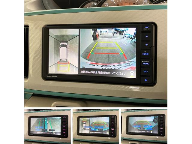 ムーヴキャンバスＧメイクアップリミテッドＳＡ３　ディスプレイオーディオ追突被害軽減ブレーキ　スマアシ３　ＬＥＤ　スマートキー　両側電動スライドドア　ディスプレイオーディオ　ＤＶＤ　Ｂｌｕｅｔｏｏｔｈ　ＵＳＢ　パノラマカメラ　ドラレコ　ＥＴＣ車載器（滋賀県）の中古車