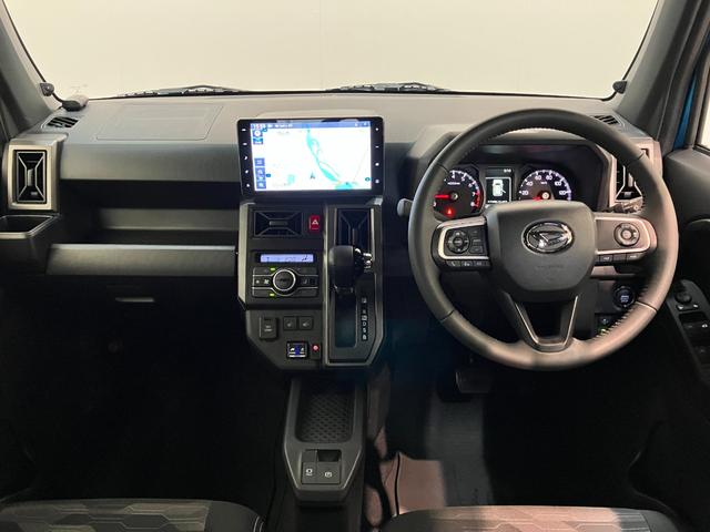 タフトＧターボクロムベンチャー　９型ナビ　バックカメラ　車検整備付追突被害軽減ブレーキ　スマアシ　コーナーセンサー　ＬＥＤ　スマートキー　レーダークルーズコントロール　シートヒーター　９インチフルセグナビ　ＤＶＤ　Ｂｌｕｅｔｏｏｔｈ　ＵＳＢ　バックカメラ　ドラレコ（滋賀県）の中古車