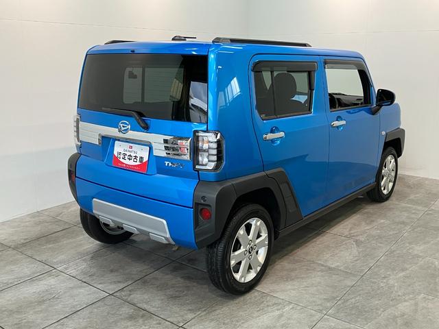 タフトＧターボクロムベンチャー　９型ナビ　バックカメラ　車検整備付追突被害軽減ブレーキ　スマアシ　コーナーセンサー　ＬＥＤ　スマートキー　レーダークルーズコントロール　シートヒーター　９インチフルセグナビ　ＤＶＤ　Ｂｌｕｅｔｏｏｔｈ　ＵＳＢ　バックカメラ　ドラレコ（滋賀県）の中古車