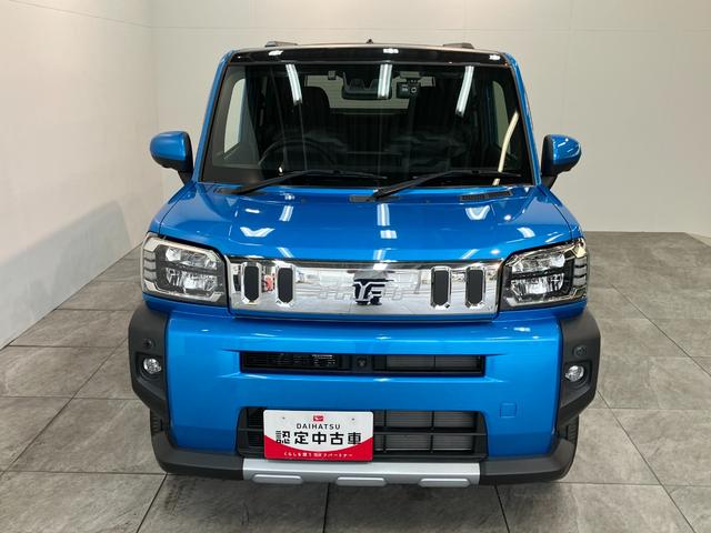 タフトＧターボクロムベンチャー　９型ナビ　バックカメラ　車検整備付追突被害軽減ブレーキ　スマアシ　コーナーセンサー　ＬＥＤ　スマートキー　レーダークルーズコントロール　シートヒーター　９インチフルセグナビ　ＤＶＤ　Ｂｌｕｅｔｏｏｔｈ　ＵＳＢ　バックカメラ　ドラレコ（滋賀県）の中古車