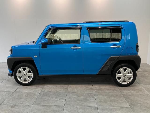 タフトＧターボクロムベンチャー　９型ナビ　バックカメラ　車検整備付追突被害軽減ブレーキ　スマアシ　コーナーセンサー　ＬＥＤ　スマートキー　レーダークルーズコントロール　シートヒーター　９インチフルセグナビ　ＤＶＤ　Ｂｌｕｅｔｏｏｔｈ　ＵＳＢ　バックカメラ　ドラレコ（滋賀県）の中古車
