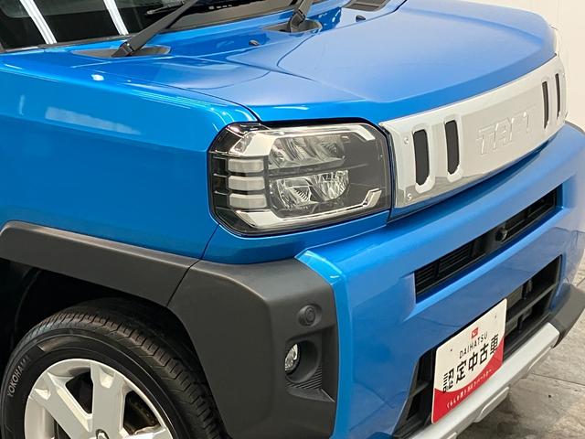 タフトＧターボクロムベンチャー　９型ナビ　バックカメラ　車検整備付追突被害軽減ブレーキ　スマアシ　コーナーセンサー　ＬＥＤ　スマートキー　レーダークルーズコントロール　シートヒーター　９インチフルセグナビ　ＤＶＤ　Ｂｌｕｅｔｏｏｔｈ　ＵＳＢ　バックカメラ　ドラレコ（滋賀県）の中古車