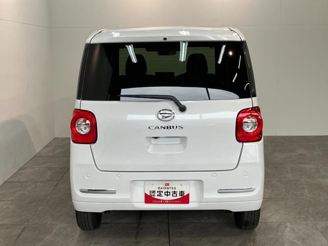 ムーヴキャンバスセオリーＧ　届出済未使用車　前席シートヒーター　両側パワスラ追突被害軽減ブレーキ　スマアシ　コーナーセンサー　ＬＥＤ　スマートキー　両側電動スライドドア　前席シートヒーター　スマートキー　オートエアコン　ナビ取付時用バックカメラ（滋賀県）の中古車