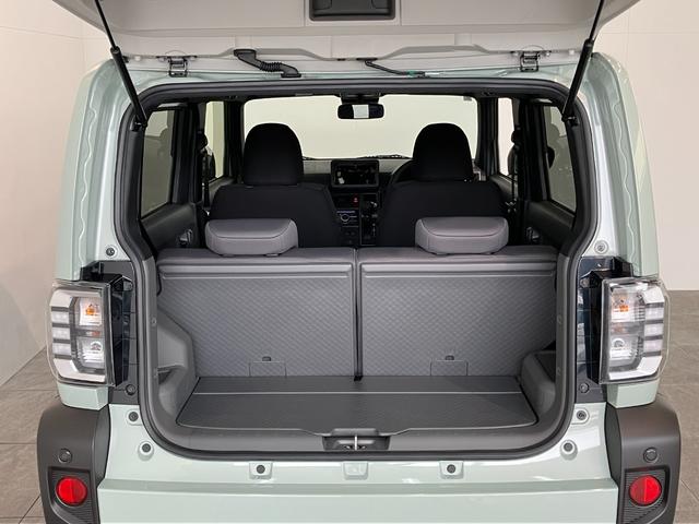 タフトＧダーククロムベンチャー　届出済未使用車　前席シートヒーター追突被害軽減ブレーキ　スマアシ　コーナーセンサー　ＬＥＤ　スマートキー　オートエアコン　前席シートヒーター　スカイフィールトップ　ナビ取付時用バックカメラ（滋賀県）の中古車