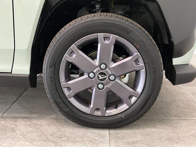 タフトＧダーククロムベンチャー　届出済未使用車　前席シートヒーター追突被害軽減ブレーキ　スマアシ　コーナーセンサー　ＬＥＤ　スマートキー　オートエアコン　前席シートヒーター　スカイフィールトップ　ナビ取付時用バックカメラ（滋賀県）の中古車