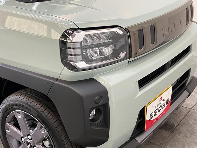 タフトＧダーククロムベンチャー　届出済未使用車　前席シートヒーター追突被害軽減ブレーキ　スマアシ　コーナーセンサー　ＬＥＤ　スマートキー　オートエアコン　前席シートヒーター　スカイフィールトップ　ナビ取付時用バックカメラ（滋賀県）の中古車