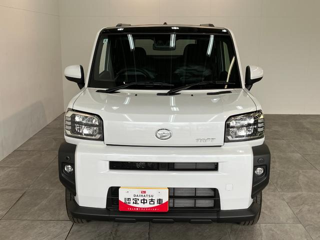 タフトＧ　届出済未使用車　前席シートヒーター追突被害軽減ブレーキ　スマアシ　コーナーセンサー　ＬＥＤ　スマートキー　前席シートヒーター　スカイフィールトップ　ナビ取付時用バックカメラ（滋賀県）の中古車