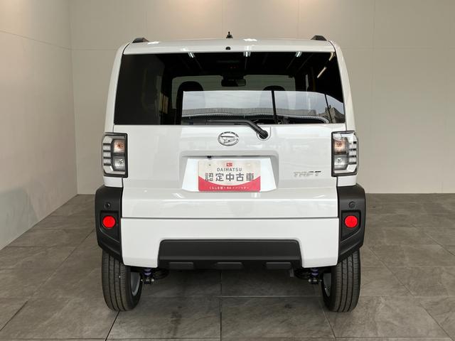 タフトＧ　届出済未使用車　前席シートヒーター追突被害軽減ブレーキ　スマアシ　コーナーセンサー　ＬＥＤ　スマートキー　前席シートヒーター　スカイフィールトップ　ナビ取付時用バックカメラ（滋賀県）の中古車