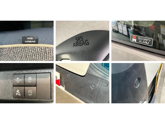 ムーヴキャンバスストライプスＧ　届出済未使用車　両側電動スライドドア追突被害軽減ブレーキ　スマアシ　コーナーセンサー　ＬＥＤ　スマートキー　前席シートヒーター　両側電動スライドドア　ナビ取付時用バックカメラ（滋賀県）の中古車