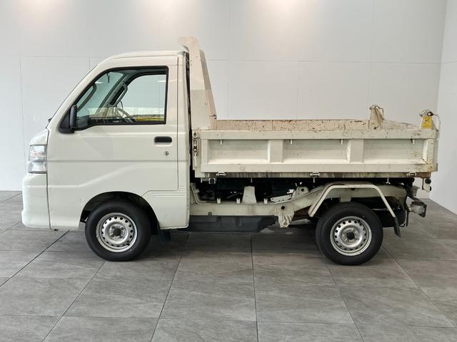 ハイゼットトラック多目的ダンプ　４ＷＤ　５ＭＴ　ＰＴＯエアコン　パワステ　パートタイム４ＷＤ　ＰＴＯダンプ　土砂禁　ＡＭ／ＦＭステレオ（滋賀県）の中古車