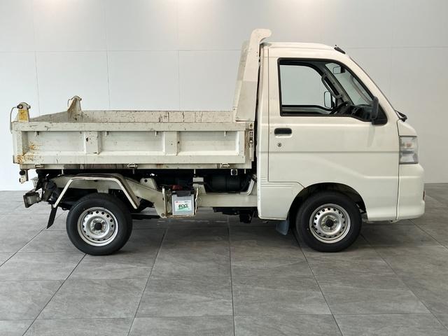 ハイゼットトラック多目的ダンプ　４ＷＤ　５ＭＴ　ＰＴＯエアコン　パワステ　パートタイム４ＷＤ　ＰＴＯダンプ　土砂禁　ＡＭ／ＦＭステレオ（滋賀県）の中古車