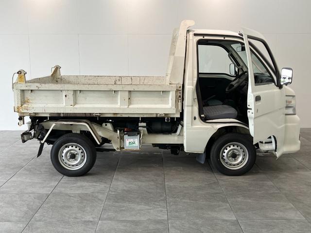 ハイゼットトラック多目的ダンプ　４ＷＤ　５ＭＴ　ＰＴＯエアコン　パワステ　パートタイム４ＷＤ　ＰＴＯダンプ　土砂禁　ＡＭ／ＦＭステレオ（滋賀県）の中古車