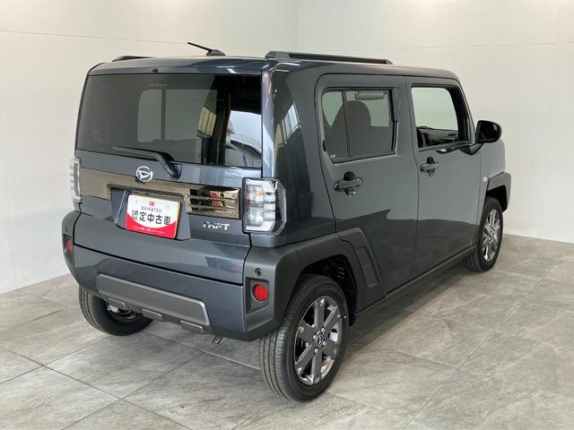 タフトＧダーククロムベンチャー　届出済未使用車　前席シートヒーター追突被害軽減ブレーキ　スマアシ　コーナーセンサー　ＬＥＤ　スマートキー　前席シートヒーター　オートエアコン　ナビ取付時用バックカメラ（滋賀県）の中古車