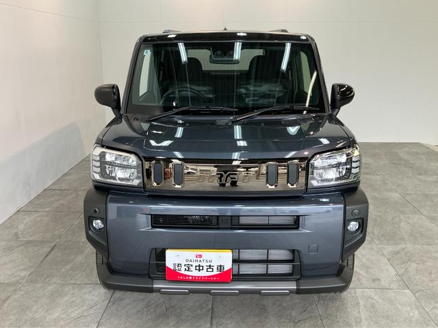 タフトＧダーククロムベンチャー　届出済未使用車　前席シートヒーター追突被害軽減ブレーキ　スマアシ　コーナーセンサー　ＬＥＤ　スマートキー　前席シートヒーター　オートエアコン　ナビ取付時用バックカメラ（滋賀県）の中古車