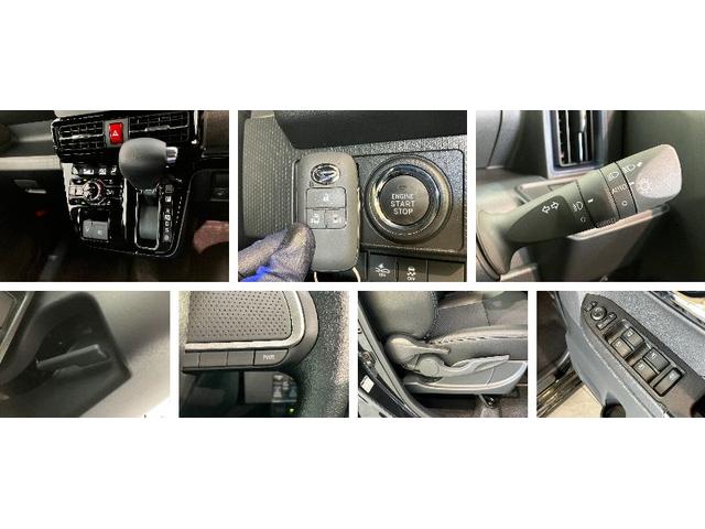 タントカスタムＸ　届出済未使用車　両側電動スライドドア追突被害軽減ブレーキ　スマアシ　コーナーセンサー　ＬＥＤ　スマートキー　両側電動スライドドア　前席シートヒーター　オートエアコン　ナビ取付時用バックカメラ（滋賀県）の中古車